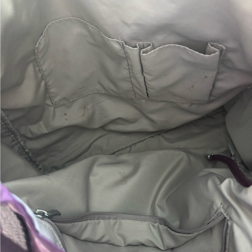 Spacious Kipling Purple Backpack/Tote - Picture 4 of 4